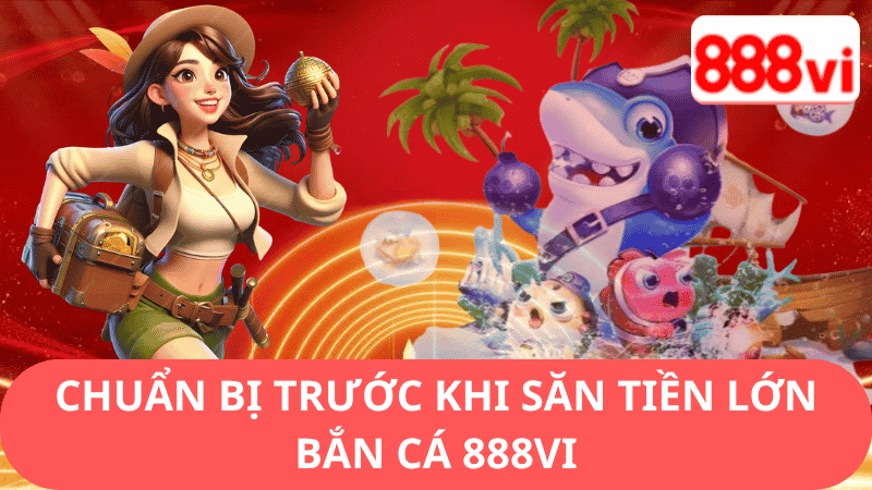 Chuẩn Bị Trước Khi Săn Tiền Lớn Bắn Cá 888vi
